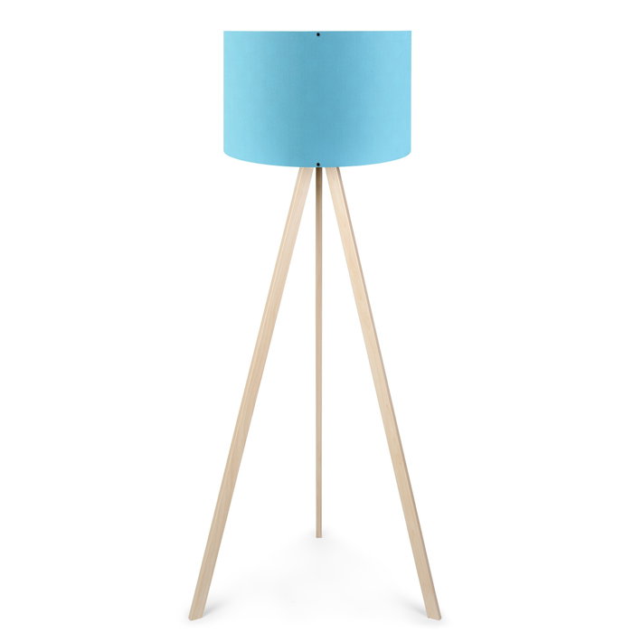 Opviq Lámpara de Pie AYD-1563 Azul y Crema Opviq Lámpara de Pie AYD-1563 Azul y Crema